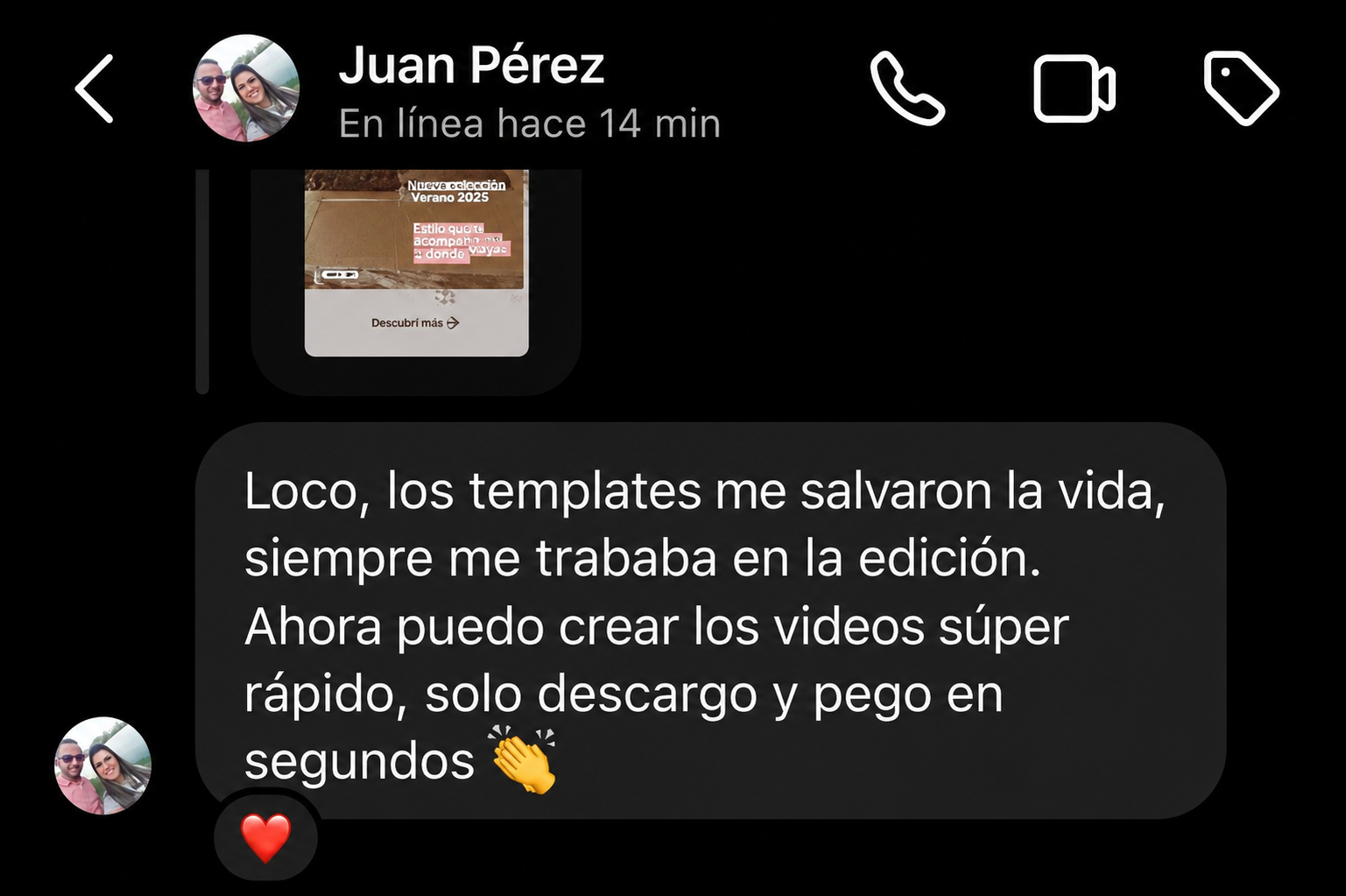 Testimonio Juan Pérez